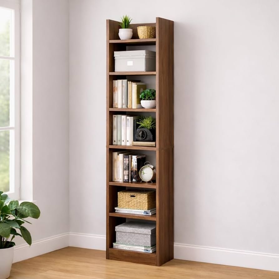 Floor-to-Ceiling Bookshelves