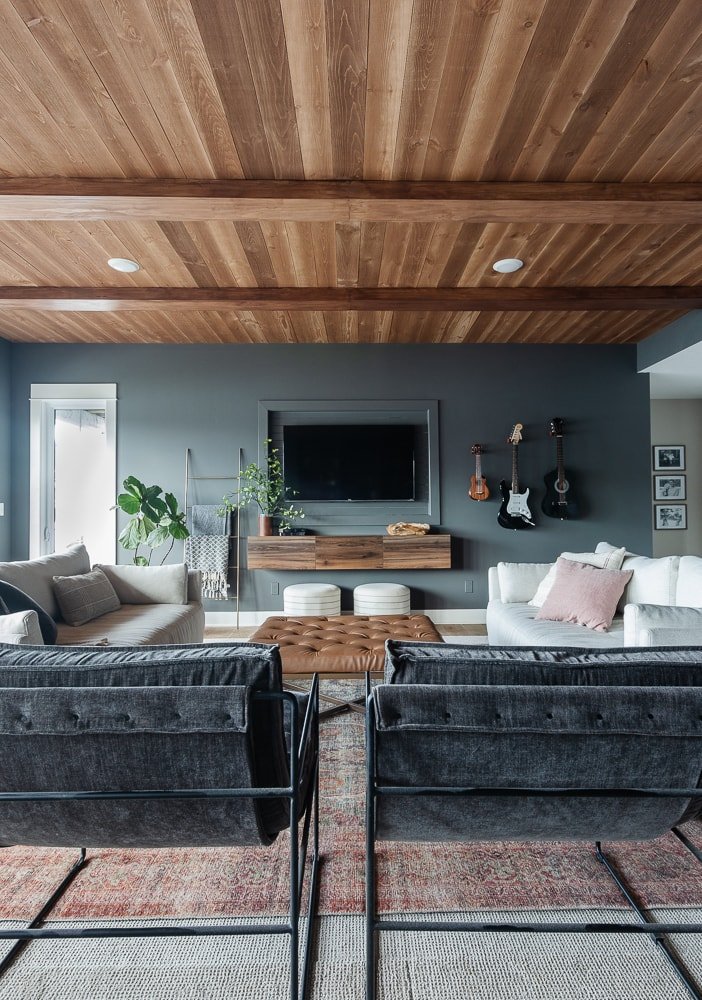 Wood Panel Ceiling